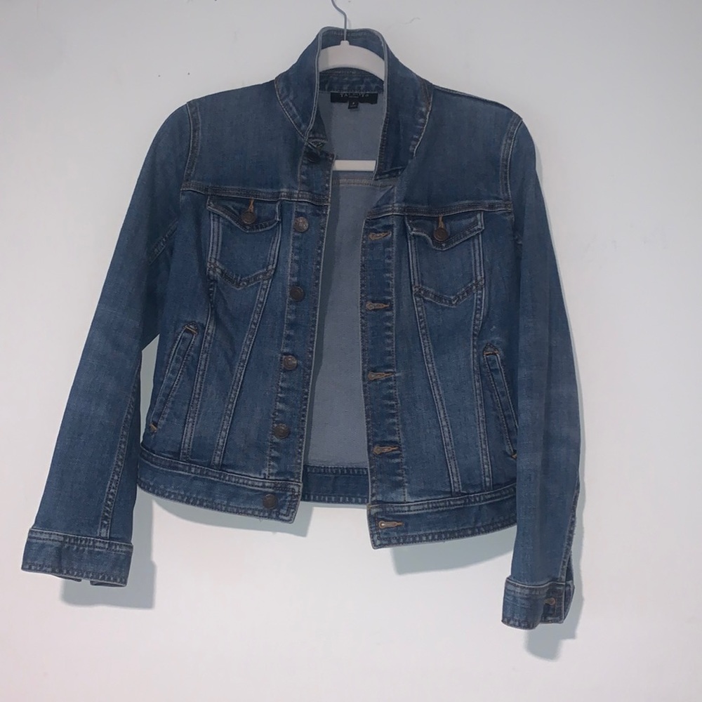Talbots jean jacket